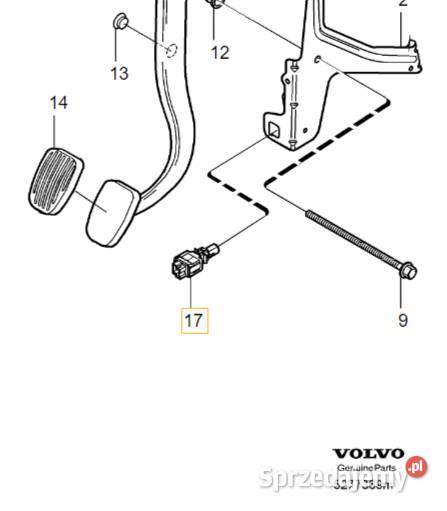 VOLVO S60 V70 XC70 AWD czujnik swiatel stop Bielany Wrocławskie