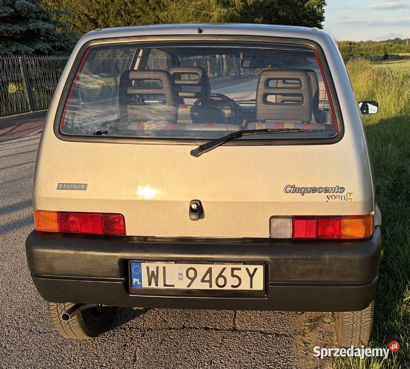 Fiat Cinquecento 100 Oryginał 63 Wieliszew sprzedam