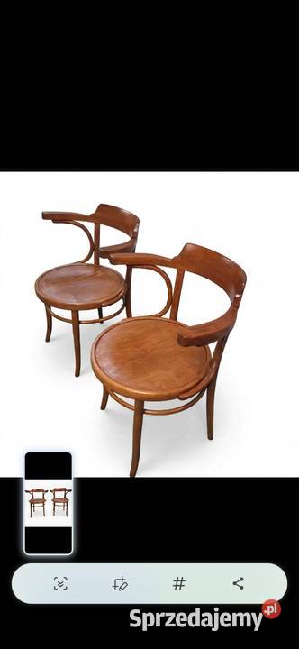 Krzesła gięte by Thonet Stoły z krzesłami Warszawa