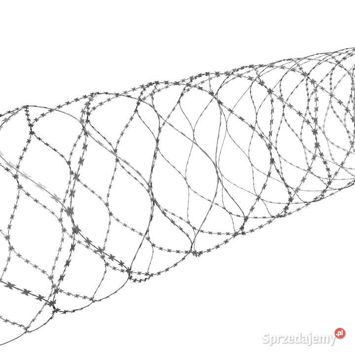 Zasieki concertina 980 mm 54 zwoje 5 złączek zachodniopomorskie Szczecin