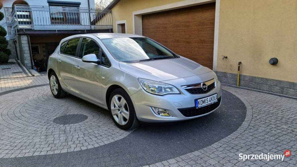 Opel Astra Prosty Silnik Podgrzewane Fotele srebrny Płońsk