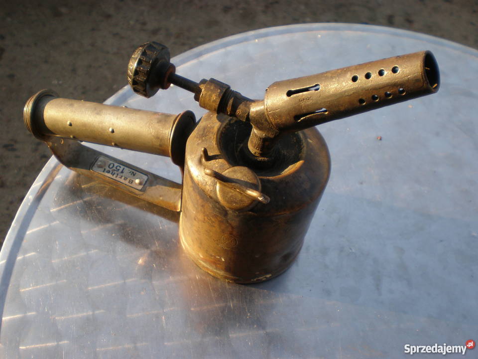 Starapięknamosiężna zabytkowa lutlampapalnik Lipiany