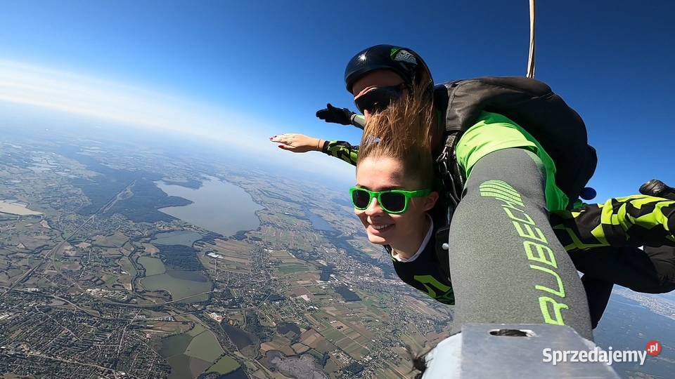 Skoki spadochronowe Rzeszów tandem Podkarpackie