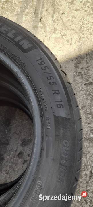 Opony letnie Michelin Primacy 4 19555R16 x3 16cale Warszawa sprzedam