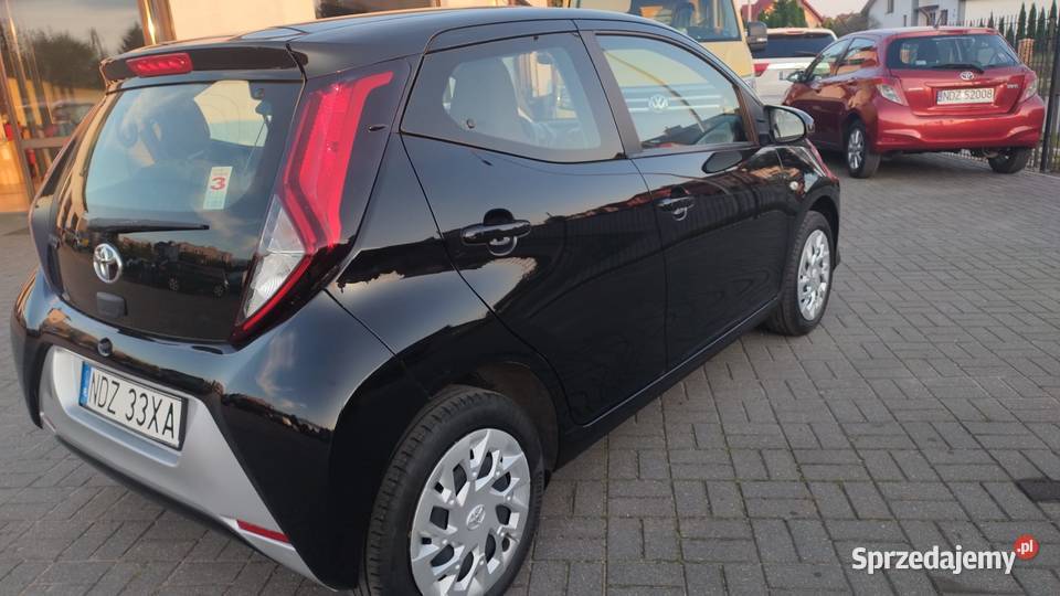 TOYOTA AYGO AUTOMAT 10 z automatyczną skrzynią centralny zamek Działdowo