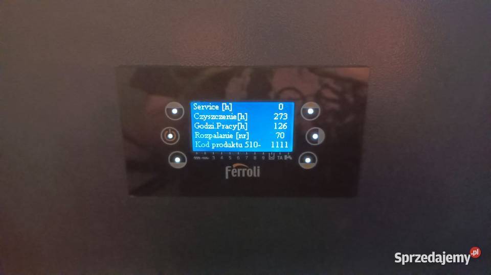 Piec kocioł Ferroli BioPellet PRO 12 CZYSTE dolnośląskie Wrocław