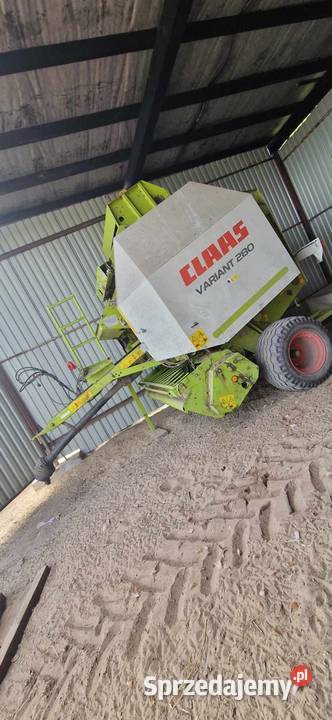 CLAAS VARIANT 280 Prasa rolująca Grębów