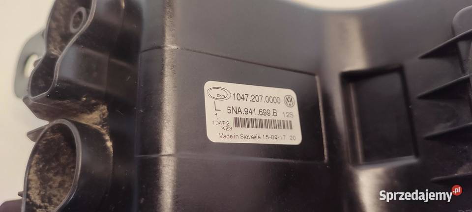 VW TIGUAN II HALOGEN LEWY PRZÓD 5NA941699B