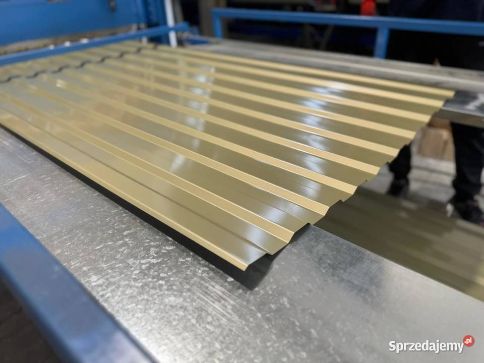 Blacha Trapezowa T14 ręki kolor GOLD Olza