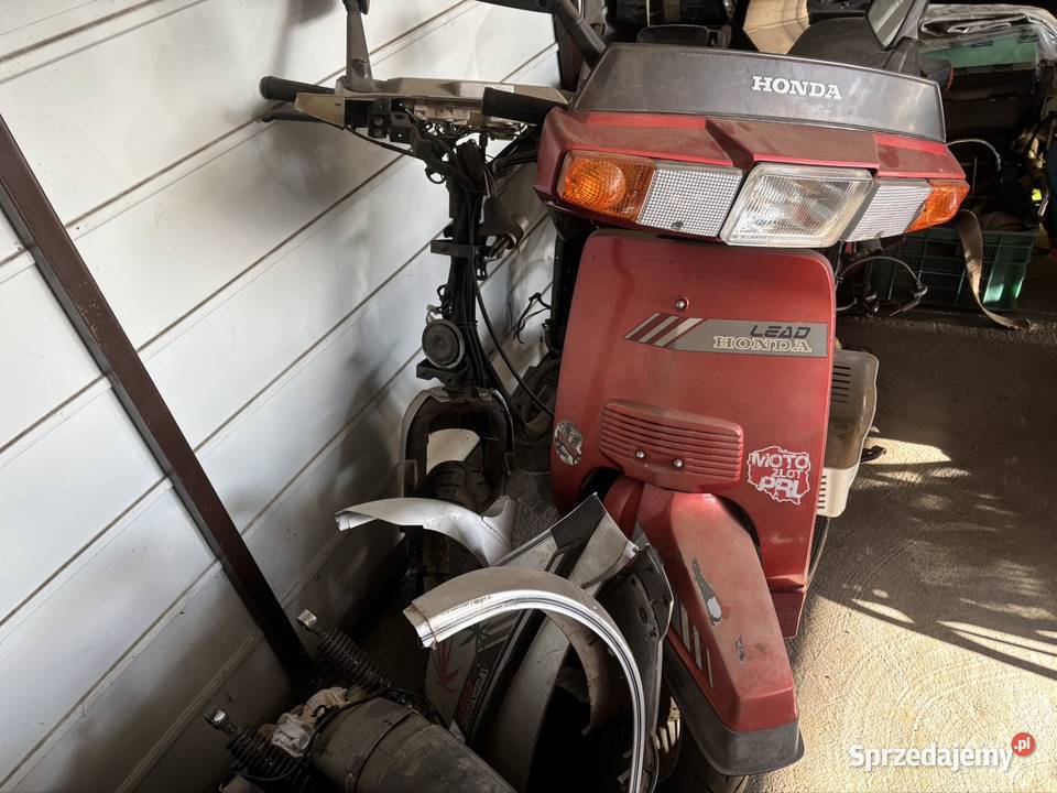 Honda lead 125 1988r zarejestrowana Motoryzacja Poznachowice Górne