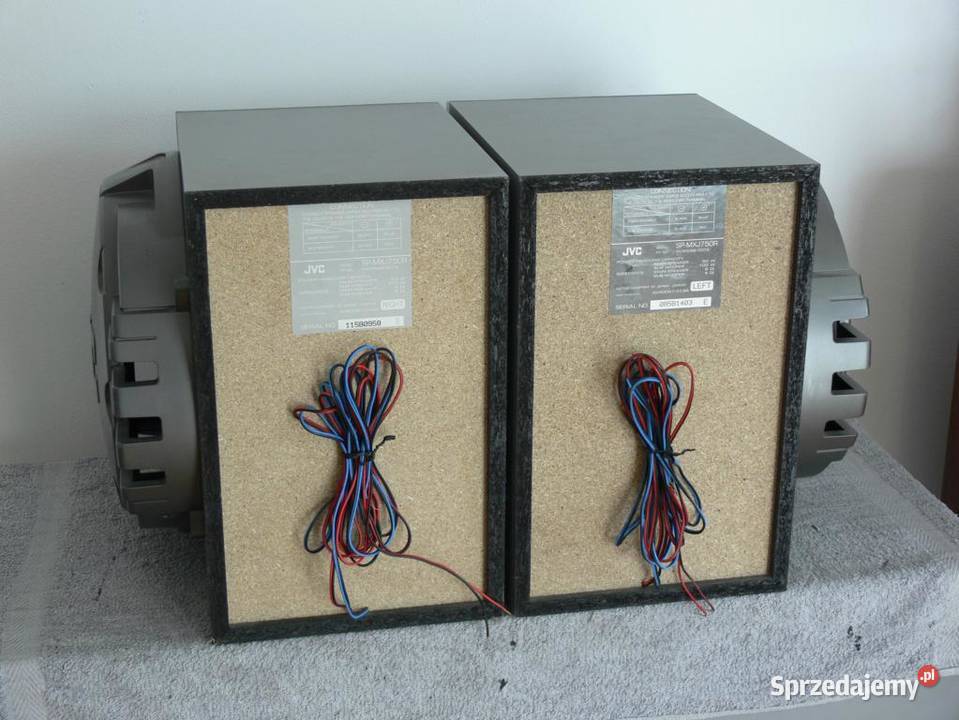 Potężne kolumny z Subami JVC 2 x 150 wat WYSYŁKA