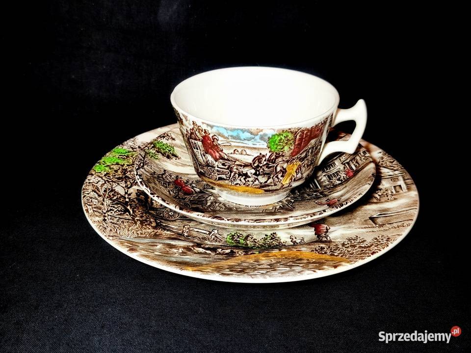 Zestaw kawowy angielski WoodSons Porcelana i szkło Chełm