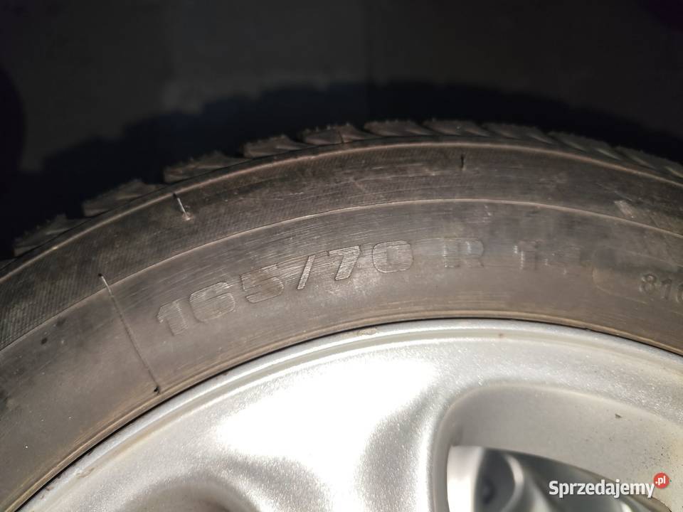 Felgi Peugeot 206 aluminiowe Poddębice sprzedam