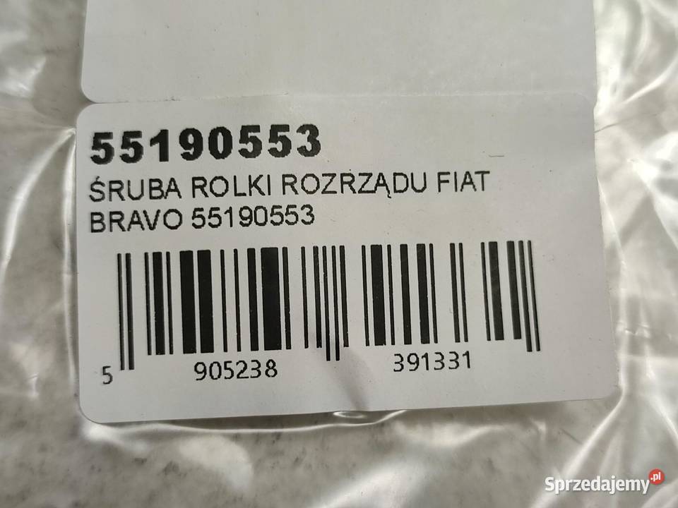 ŚRUBA ROLKI ROZRZĄDU ALFA ROMEO GT 20032010 osobowe Motoryzacja