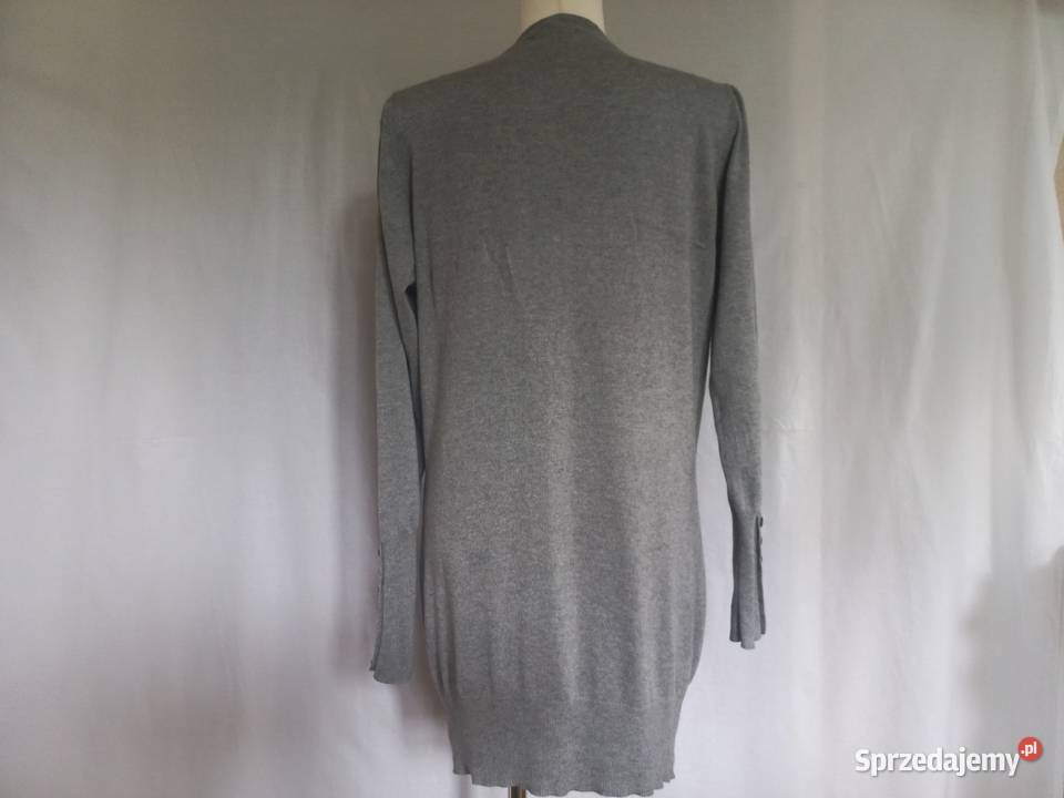 Kardigan damski Sweter szary r 40 MS NOWY Odzież damska Białystok sprzedam