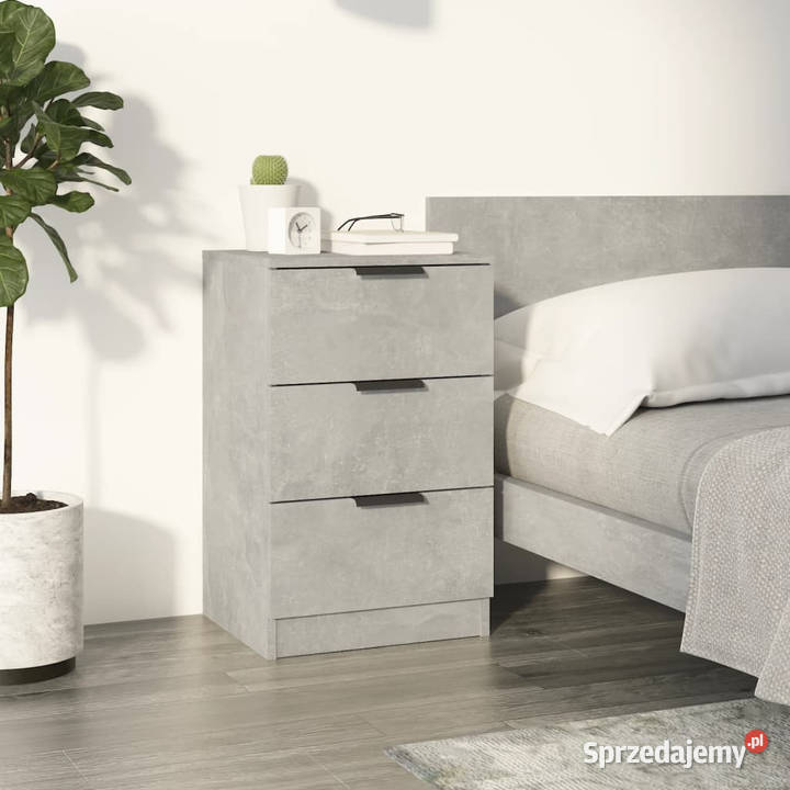 Szafka nocna szarość betonu 40x36x65 WM811276 Warszawa sprzedam