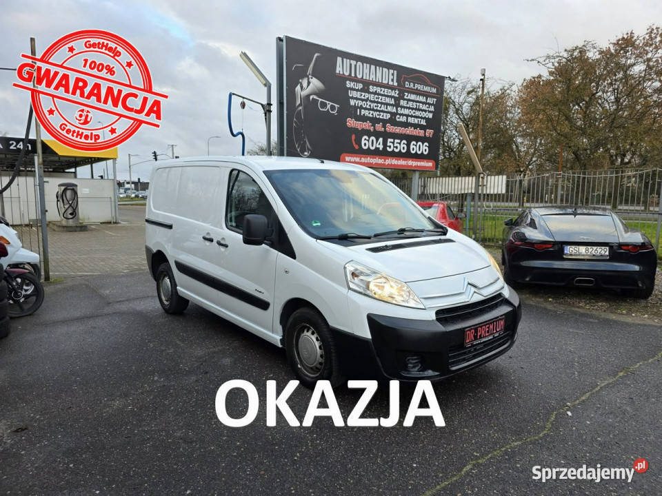 Citroen Jumpy 16 HDI 90 El Szyby Dwa Klucze Hak 90KM Słupsk sprzedam