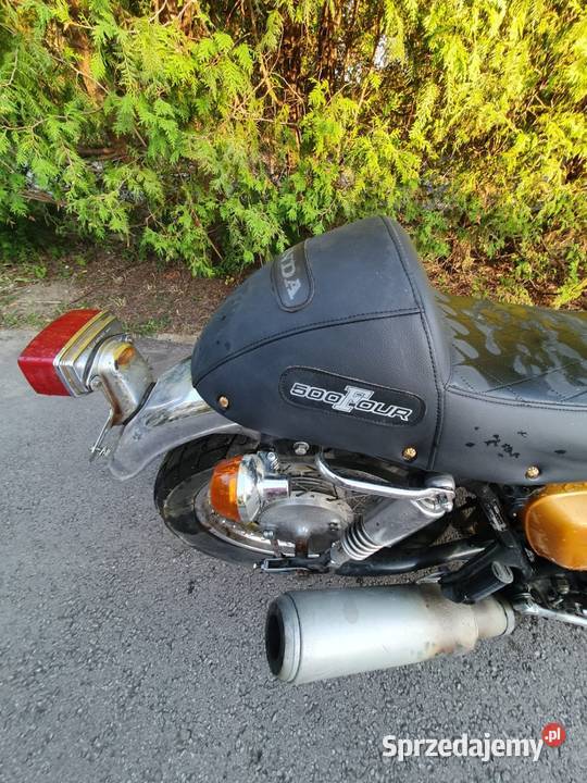 Honda 500 four 1973r klasyk zarejestrowana z OC czterosuwowy Honda Warszawa sprzedam