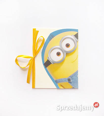 minionki kartka kartka z minionkami bajkowe Pozostałe Rzeszów