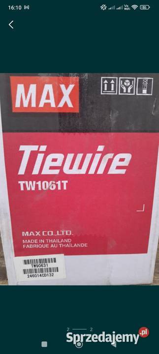Tiewire Maxx drut do wiązarki