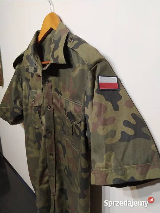 Koszula krótki rękaw moro wojskowa militaria Kraków