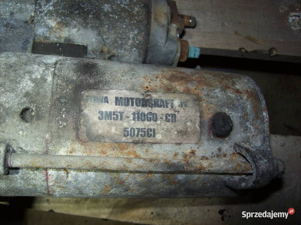 Focus MK2 16 TDCI Rozrusznik 3M5T11000CD Układ elektryczny silnika Mińsk Mazowiecki sprzedam