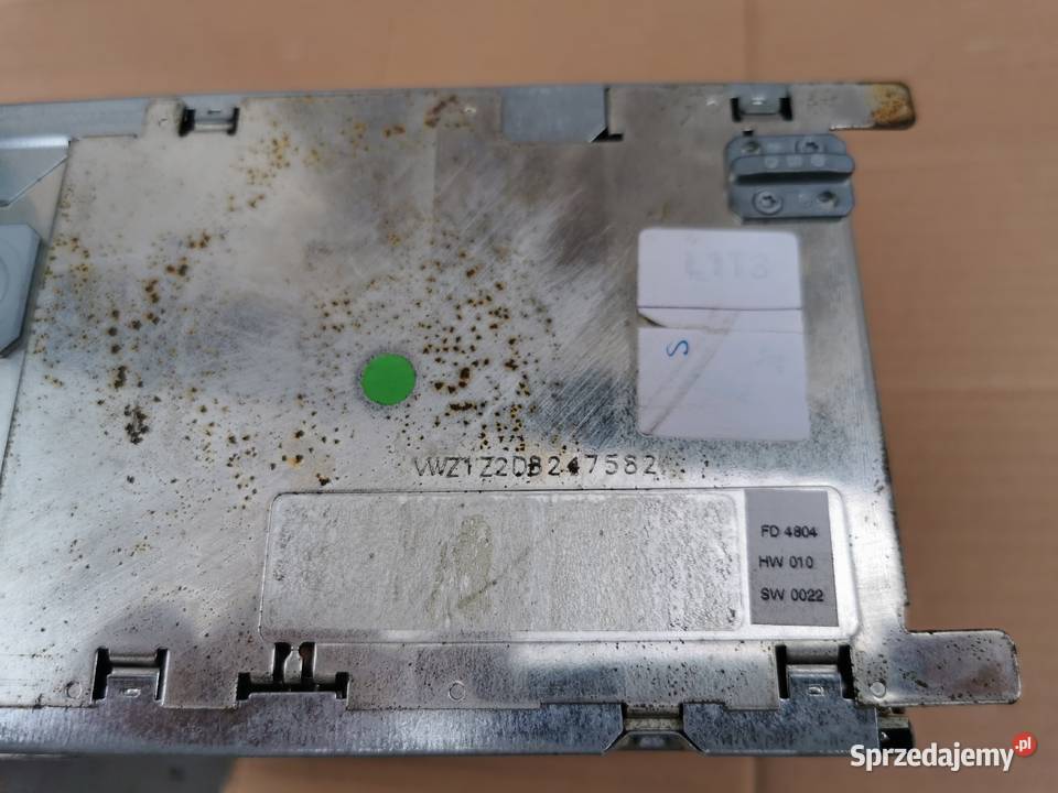 Radio cd vw caddy passat 014VWZ1Z208247582I Sieraków sprzedam