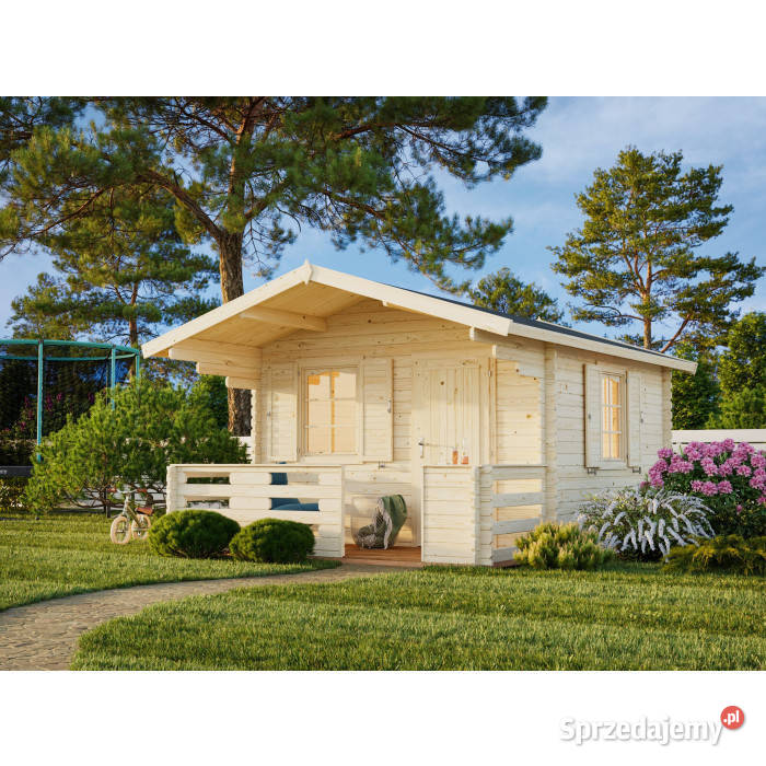 Drewniany domek ogrodowy Ela 104 42 m2 Mrągowo