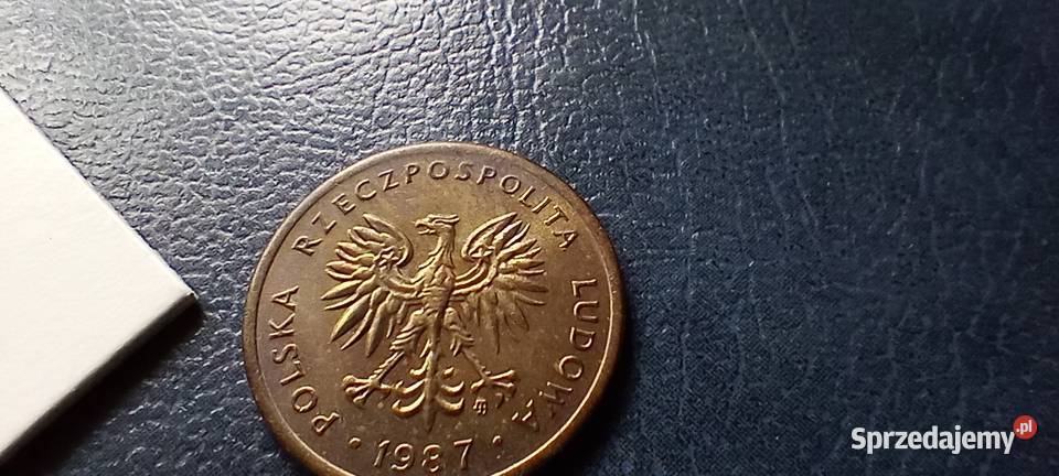 Stare monety 2 złote 1987 PRL Polska cudo Lesko