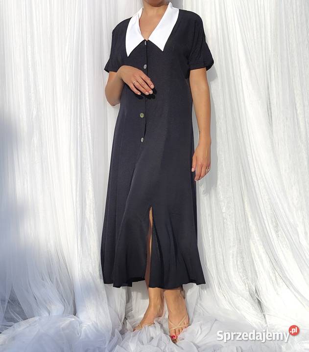 Sukienka Cubus vintage 38 M retro panelowa lata zachodniopomorskie Szczecin