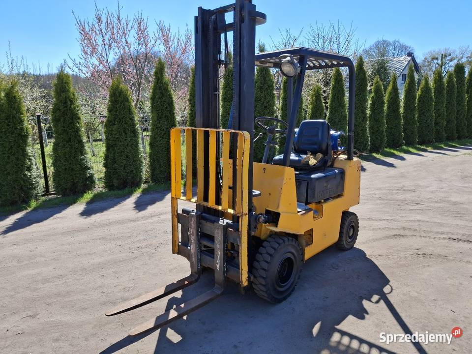 Wózek widłowy Hyster regulowane widły zachodniopomorskie Golczewo