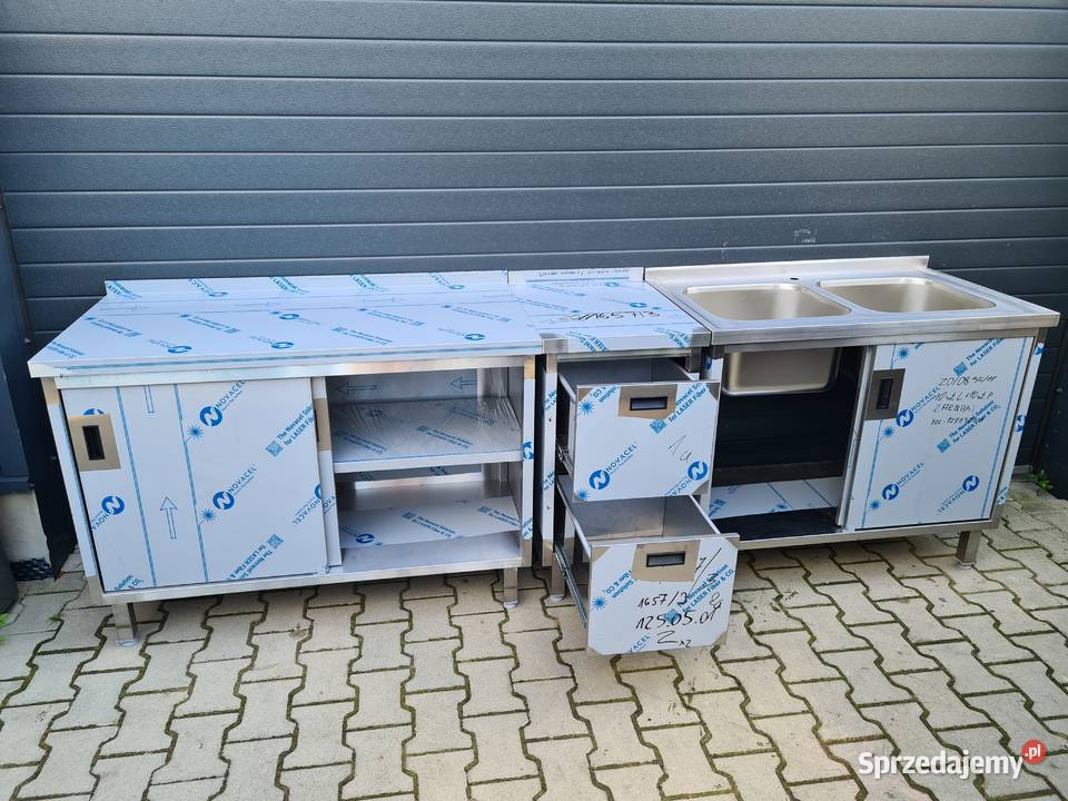 Ciąg Kuchenny Gastronomiczny Stół Szafka Drzwi Ostrów Wielkopolski