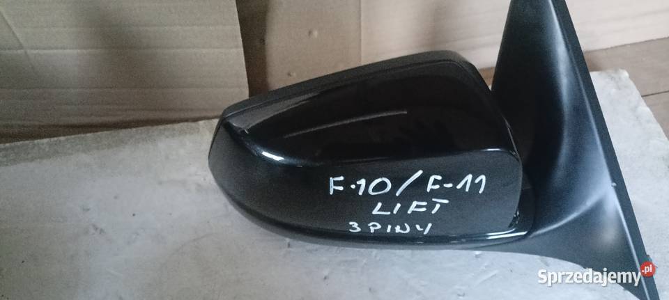 BMW 5 F10 F11 LIFT LUSTERKO PRAWE 3 PINY
