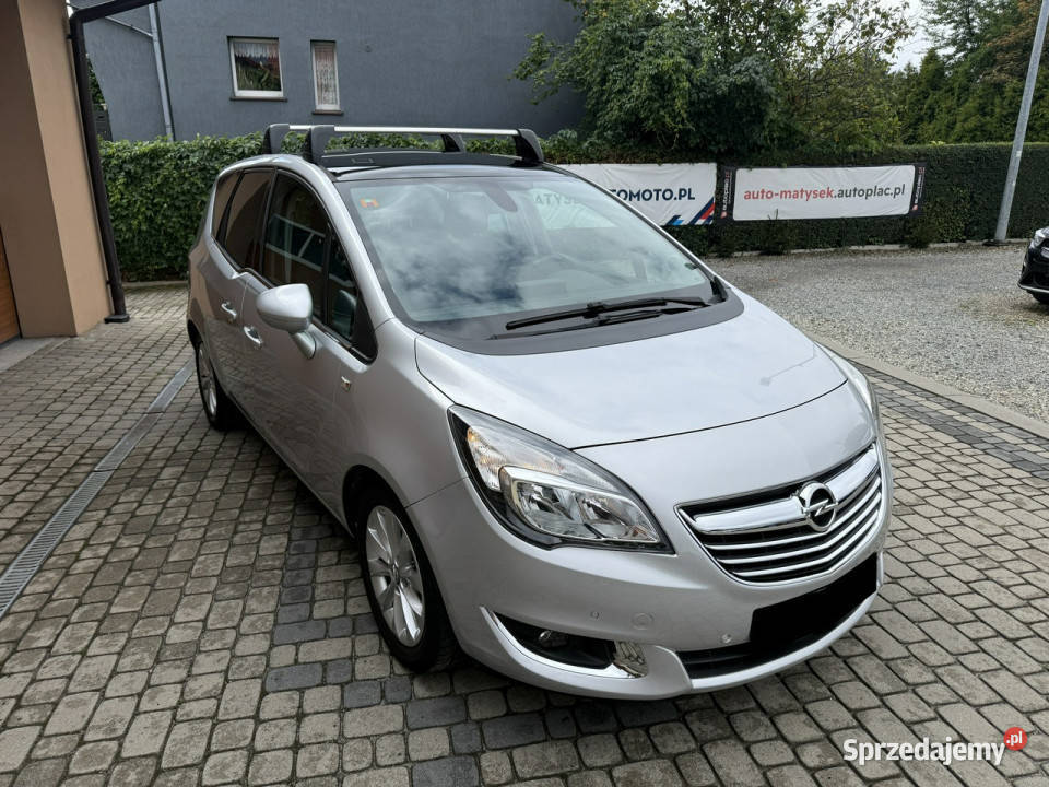 Opel Meriva 14 TURBO 120 Klimatronik Navi Rok produkcji 2015 Orzech