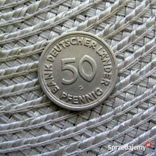 Niemcy 50 Pfrnnig 1949r G Lander Kalisz
