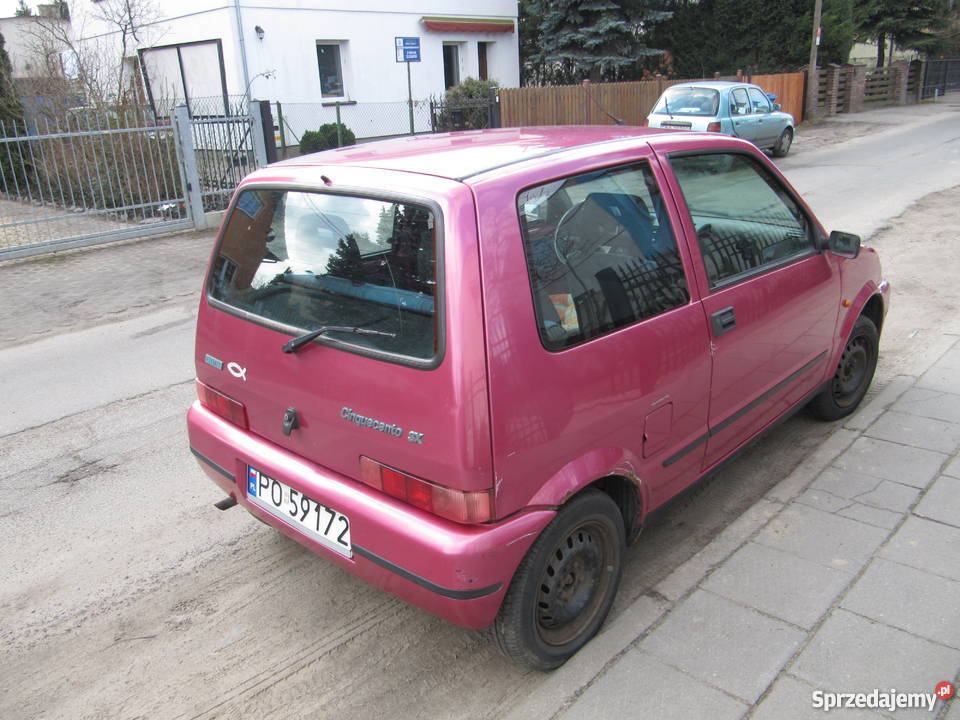 Fiat Cinquecento 900 Poznań