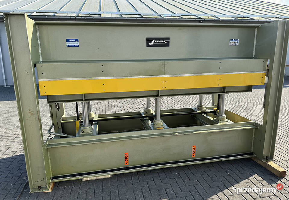 Prasa półkowa hydrauliczna do forniru JOOS typ Sierakowska Huta