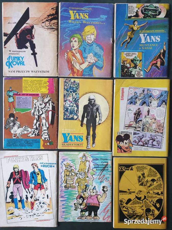 Komiks Fantastyka 25 komiksów różne numery Książki i Podręczniki Gdynia sprzedam