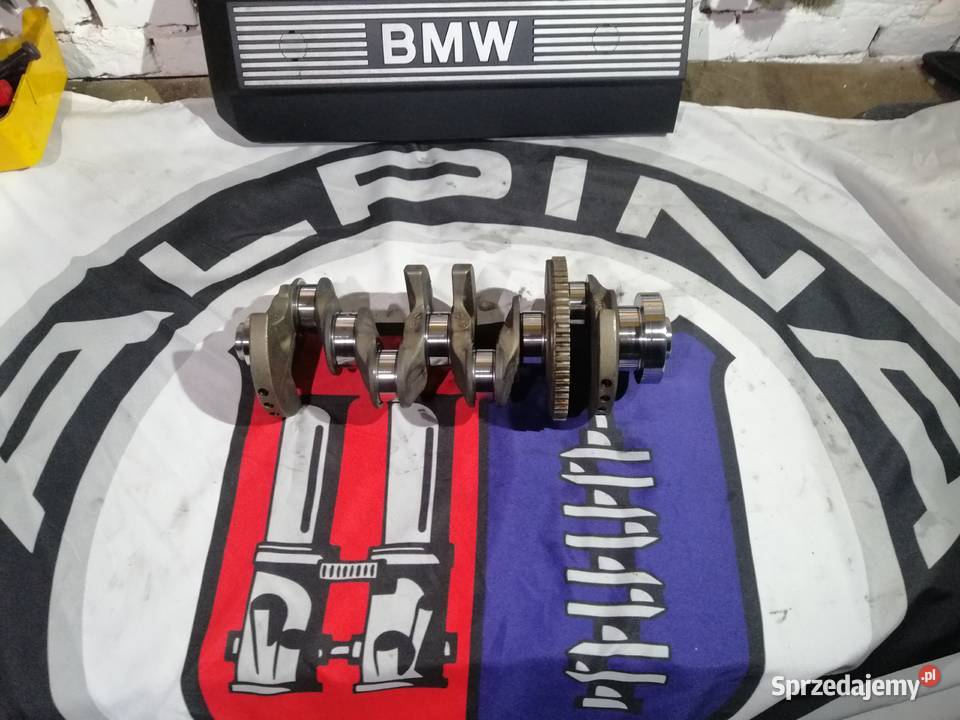 Bmw e87 wał korbowy 20 n43 benzyna 0ryginał Silniki i osprzęt Aleksandrów Łódzki