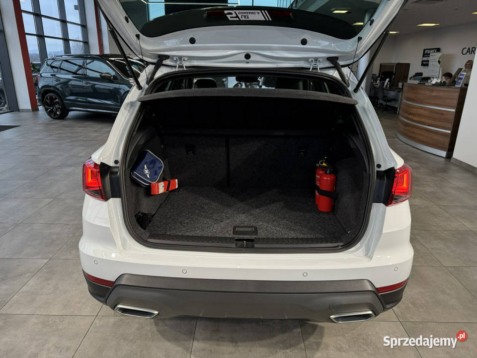 Seat Arona VAT 23 FR 15TSI 150 DSG 2021 r salon benzyna Myślenice