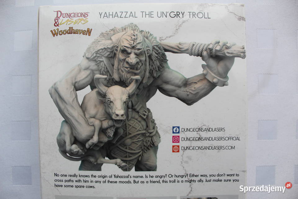 Yahazzal The Ungry Troll Trol WoodhaveN Dungeons śląskie Bielsko-Biała