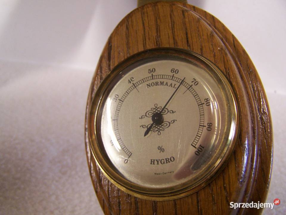 Stylowa stacja pogodowa z WestGermany barometr sprzedam