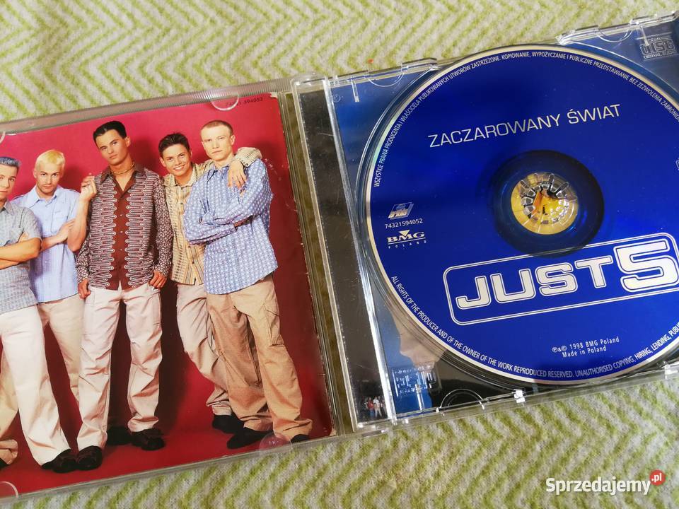 Just 5 Zaczarowany Świat CD 1998 Pierwsze zachodniopomorskie Szczecin sprzedam