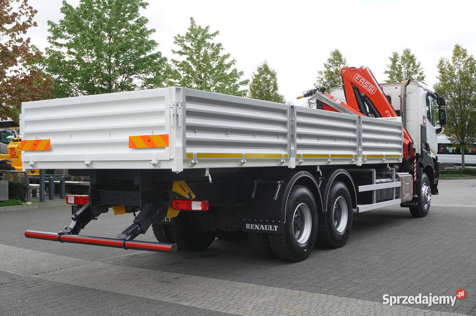 Renault K380 6x4 HDS 785t Fassi F175 Wywrotki Kraków