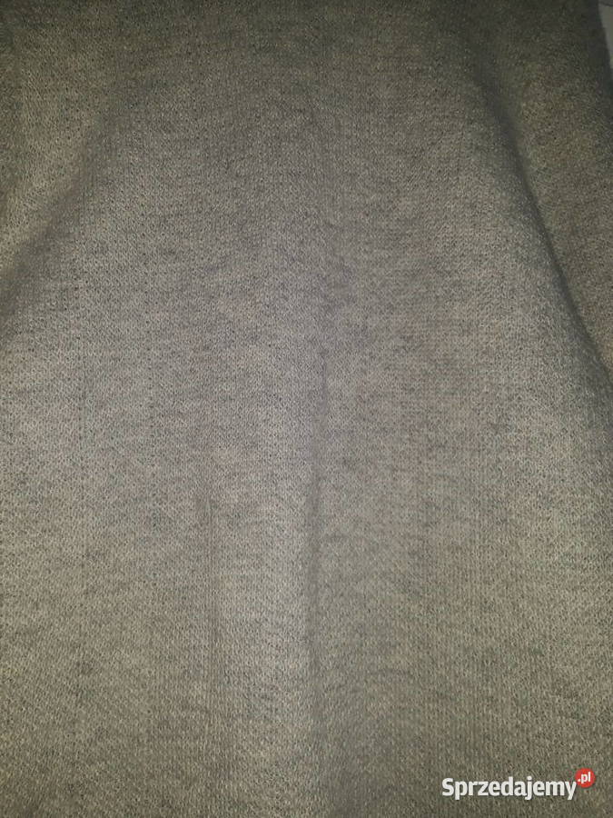 szary rozpinany sweter 100 alpaka alpaca wełna Gdańsk sprzedam