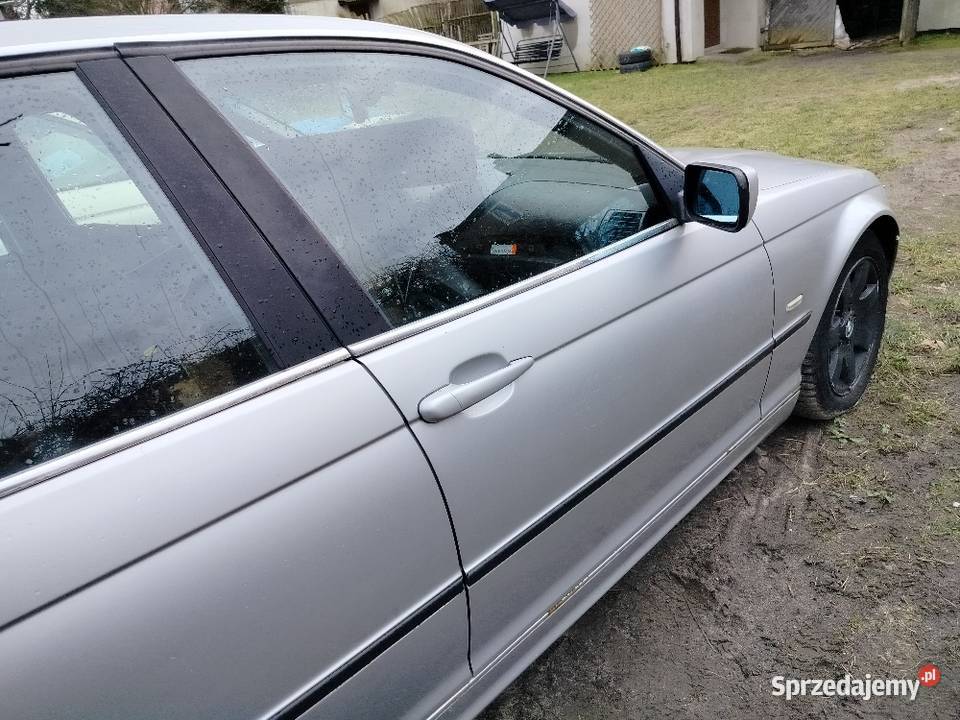 Bmw e46 sedan drzwi tylne lewe bez rdzy Aleksandrów Łódzki