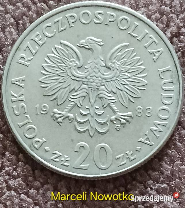20 Marceli Nowotko 1983 r najniższy nakład wielkopolskie Konin