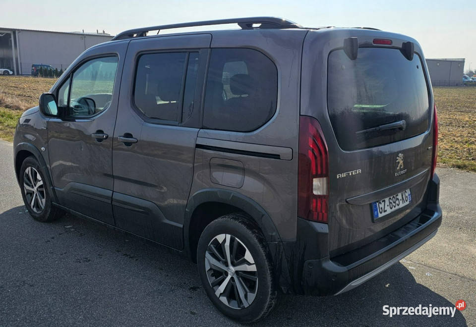 Peugeot RIFTER Automat VAT marża wielkopolskie