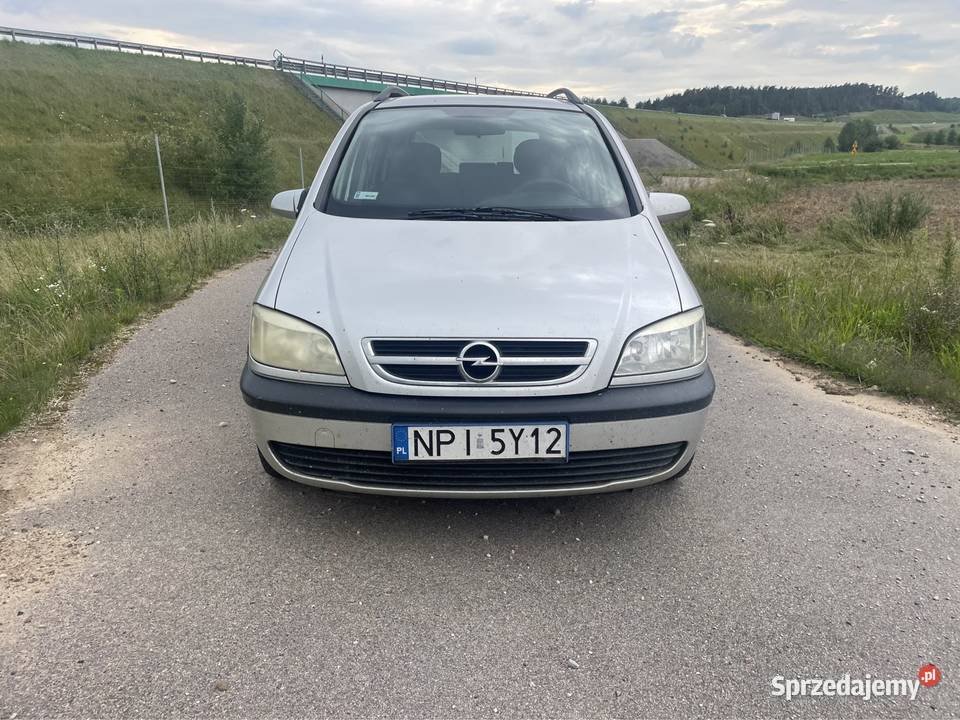 Opel Zafira ALift 20d 101 7os Klima Alu Hak Nidzica