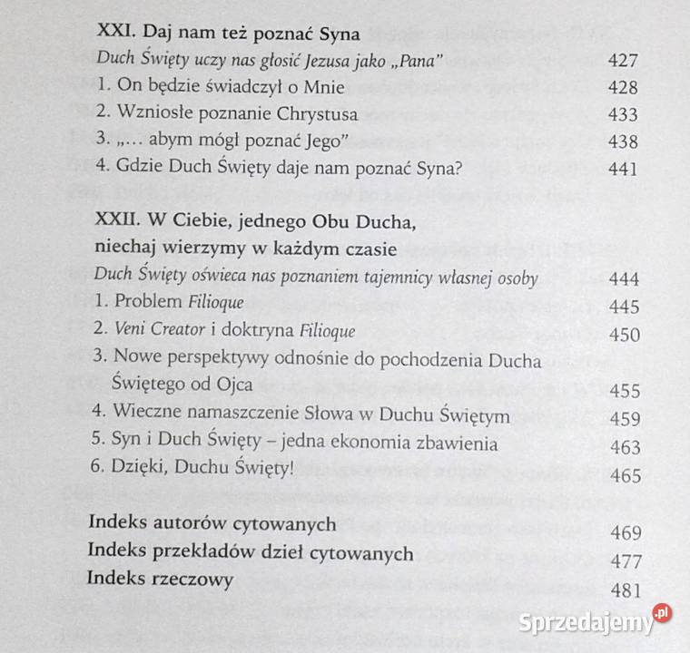 Pieśń Ducha Świętego Raniero Cantalamessa OFMCap Rok wydania 2003